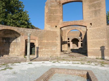 Kalıntıları ve bir antik Roma şehir, Lazio - İtalya 0154 kalıntıları