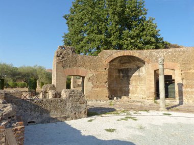 Kalıntıları ve kalıntıları bir antik Roma şehir, Lazio - İtalya 0153