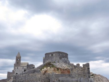 Eski Aziz Peter Kilisesi Portovenere Ligurya - Ital içinde