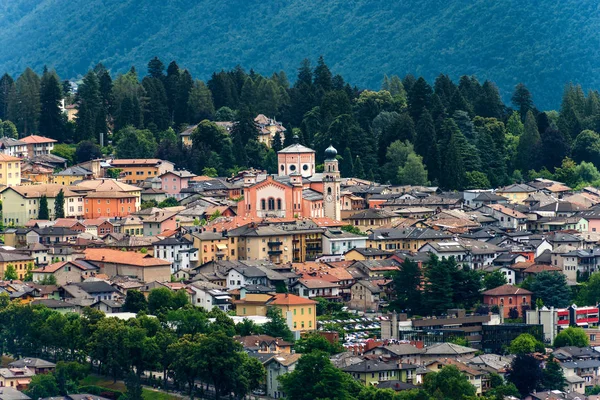 Αστικό Τοπίο Της Levico Terme Valsugana Sugana Valley Trentino Alto — Φωτογραφία Αρχείου