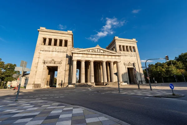 Propylaea veya Propylaen - City Gate Münih Almanya — Stok fotoğraf