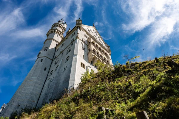 Kasteel Neuschwanstein New Swanstone Castle Schloss Neuschwanstein Xix Eeuw Landmark — Stockfoto