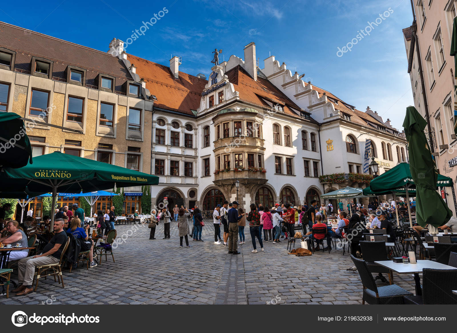 Munich Germany Sept 18 Hofbrauhaus Platzl Ancient Beer Hall Downtown Stock Editorial Photo C Catalby