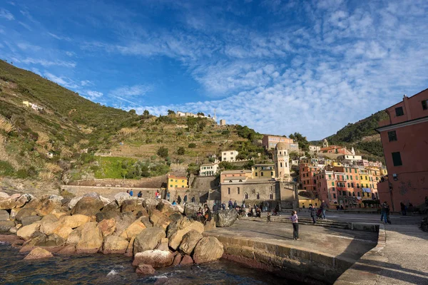 Vernazza Italien Januar 2015 Das Alte Dorf Vernazza Cinque Terre — Stockfoto