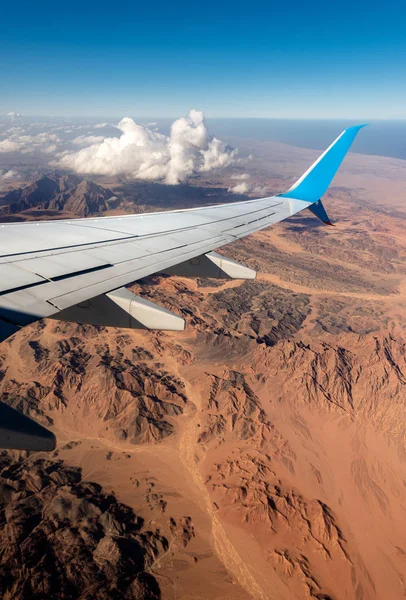 Aerial View of the Sahara Desert - Egypt Africa