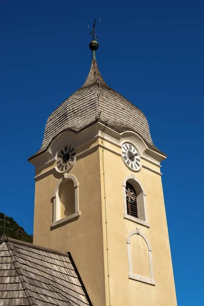 Church of Saint Anne - Cave del Predil Friuli Italy — Stock Photo, Image