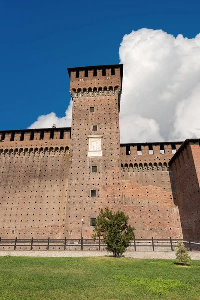 Století Hradu Sforza Castello Sforzesco Milán Lombardie Itálie Tower Bona — Stock fotografie