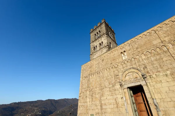 Barga Kathedrale Des Heiligen Christopher Collegiata San Cristoforo Romanischen Stil — Stockfoto