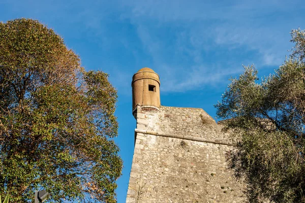 Zamek Jerzego Castello San Giorgio 1265 Xix Wieku Potrawami Fortyfikacji — Zdjęcie stockowe