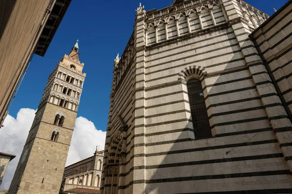 意大利托斯卡纳皮斯托亚大教堂 圣泽诺 世纪大教堂和圣乔瓦尼的浸信会在科尔特或里通多 1303 1361 — 图库照片