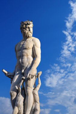 Neptün - Roma tanrısı - Floransa İtalya heykeli