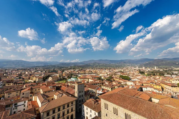 Vista Aérea Ciudad Pistoia Desde Campanario Catedral Pistoia Toscana Italia —  Fotos de Stock