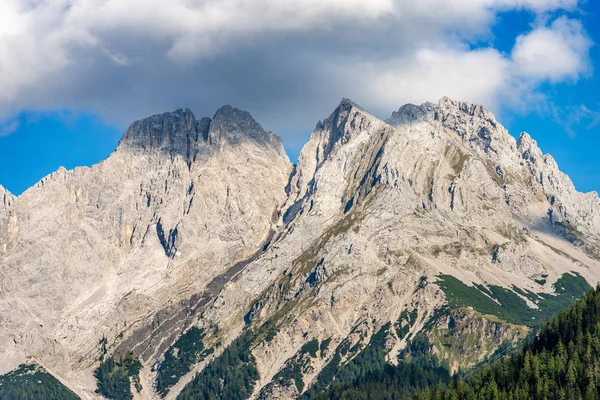 Cordillera de Mieming o montañas de Mieminger - Alpes Tirol Austria — Foto de Stock
