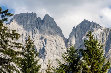 Mieming aralığı veya Mieminger dağlar - Alps Tirol Avusturya