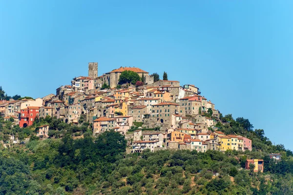 Vezzano Ligure Village - La Spezia Liguria Ιταλία — Φωτογραφία Αρχείου