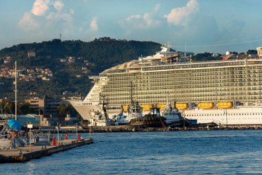Cruise gemi - Port La Spezia Liguria İtalya