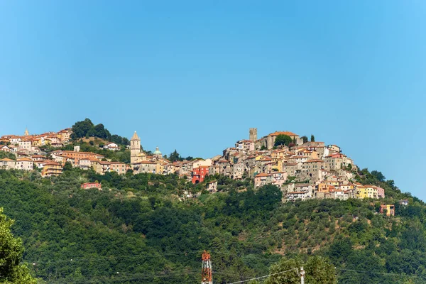 Vezzano Ligure Village - La Spezia Liguria Ιταλία — Φωτογραφία Αρχείου