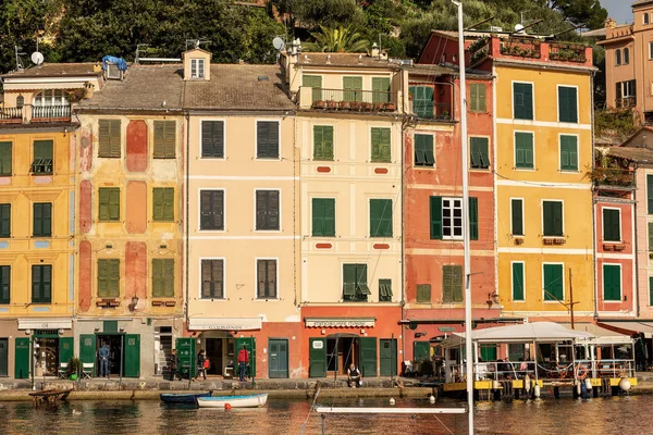 Slavný vesnice Portofino - Itálie Ligurie Janov — Stock fotografie