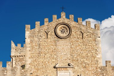 St Nicholas Katedrali - Taormina Sicilya Adası İtalya