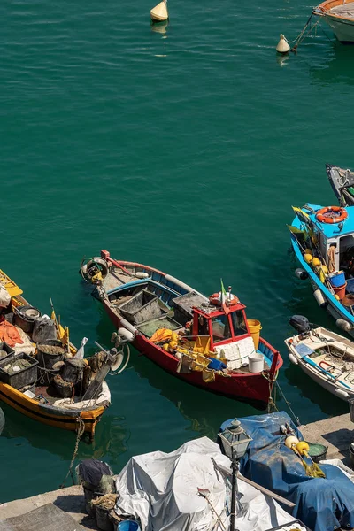 Fischerboote - lerici port - ligurien italien — Stockfoto