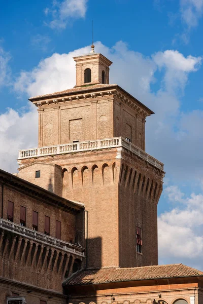 Estense Castillo de Ferrara Emilia Romagna - Italia — Foto de Stock