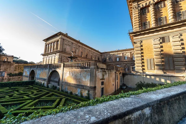 Palazzo Pitti we Florencji Toskania Włochy — Zdjęcie stockowe