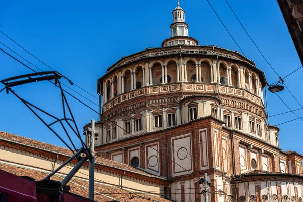 Iglesia de Santa Maria delle Grazie Milán Italia — Foto de Stock