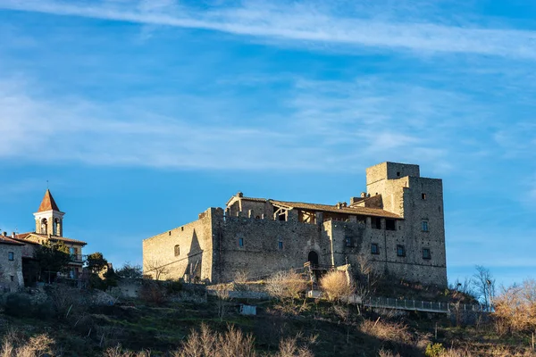 Castillo medieval de Lusuolo - Mulazzo Toscana Italia — Foto de Stock