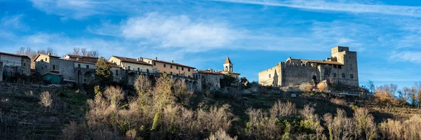 Середньовічний замок Lusuolo - Італія Тоскана Mulazzo — стокове фото