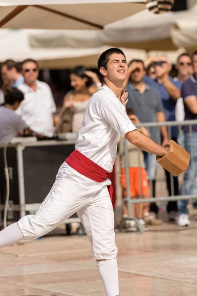 Treia Italia - Juego de la pelota con la pulsera —  Fotos de Stock