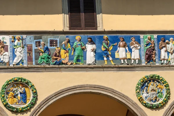 Ospedale del Ceppo in Pistoia Tuscany Italy — Stock Photo, Image