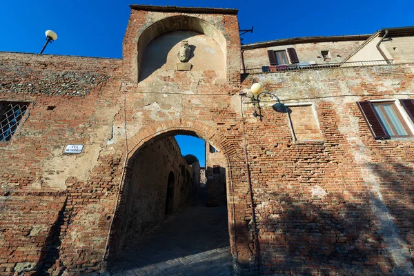 Cidade Medieval de Certaldo - Toscana Itália — Fotografia de Stock