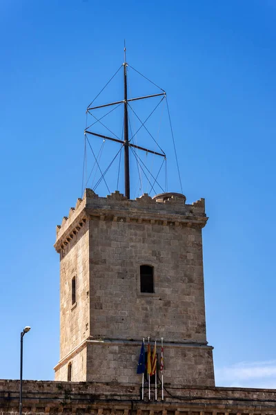 Château de Montjuic sur la colline de Barcelone - Catalogne Espagne — Photo