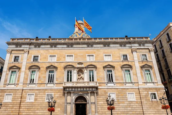 Palau de la Generalitat de Catalunya - Barcelona España — Foto de Stock