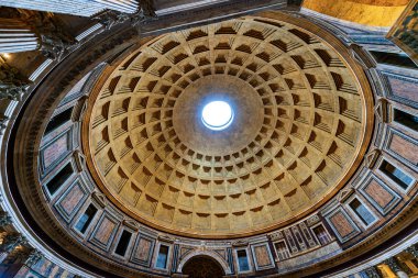Panteon Roma İtalya - Dome iç