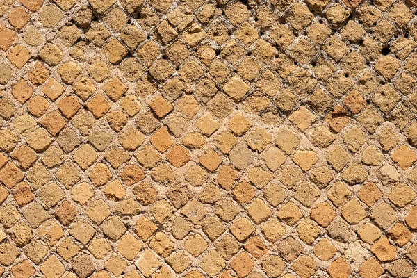 Ancient Roman brick wall - Ostia Antica Rome Italy — Stock Photo, Image