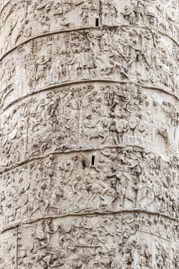 Trajan 'ın Sütunu - Roma İtalya' daki Roma zafer anıtı