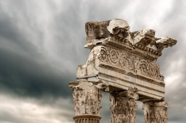 Temple of Venus Genetrix - Roman Forum Rome Italy clipart
