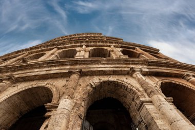 Roma Colosseo - İtalya'da Antik kolezyum