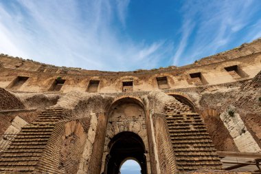 Roma Colosseo - İtalya'da Antik kolezyum