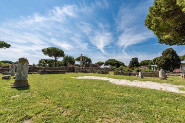 Ostia Antica Roma İtalya - Antik Roma kolonisi