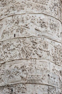 Roma Trajan Sütunu - Roma İtalya'da Zafer anıtı
