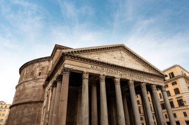 Roma'da Panteon - Antik Roma tapınağı - İtalya