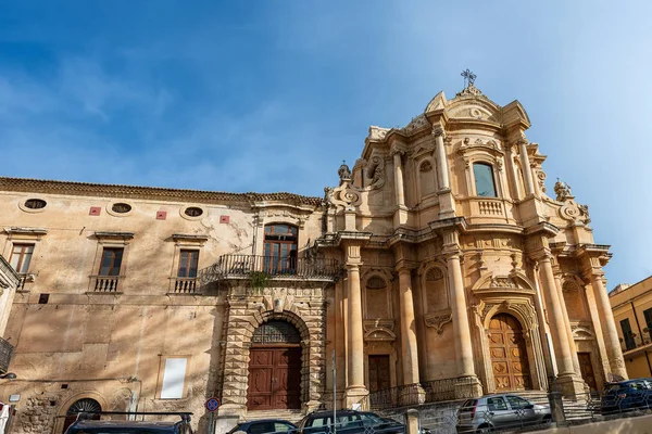 Noto Sicilien Italien - San Domenico-kyrkan — Stockfoto