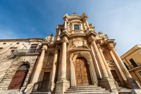 Ното Сицилія острова Італія-Церква Сан Доменіко — стокове фото