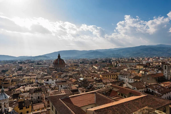 Aerial view of the Pistoia city - Tuscany Italy — Stock Photo, Image