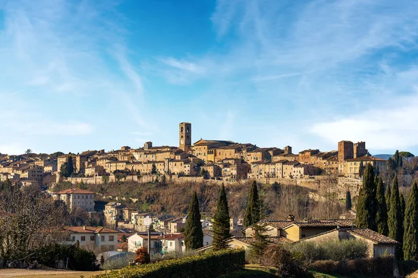 Paisaje urbano de Colle di Val d 'Elsa - Toscana Italia —  Fotos de Stock