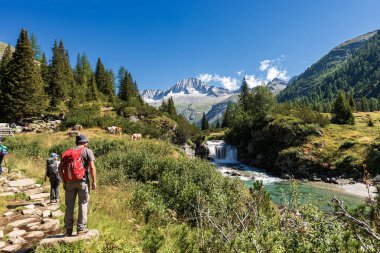 Adamello Brenta İtalya Milli Parkı'nda Trekking
