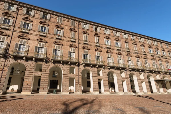 Budova prefektury nebo vládní palác-Turín Piemmont (Itálie) — Stock fotografie