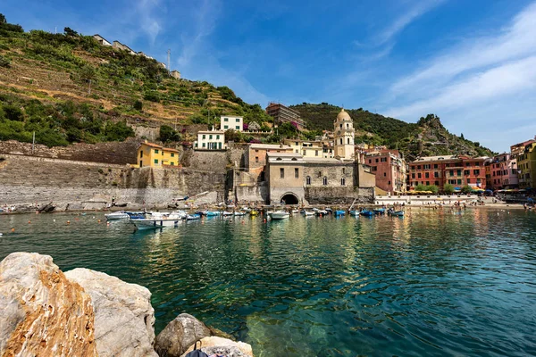 Vernazza village - Cinque Terre - Liguria Italia —  Fotos de Stock